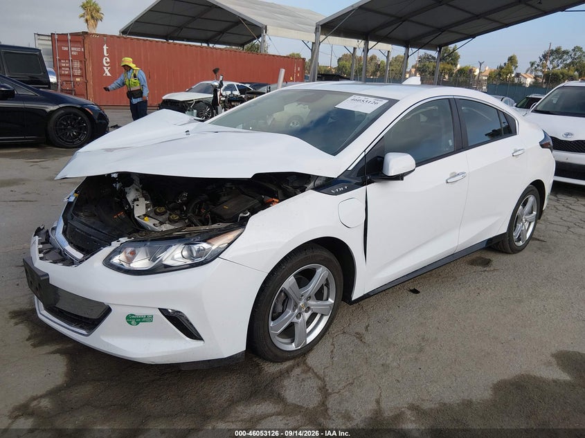 Vin: 1g1rc6s53ju105189, lot: 46552647, chevrolet volt lt 20182