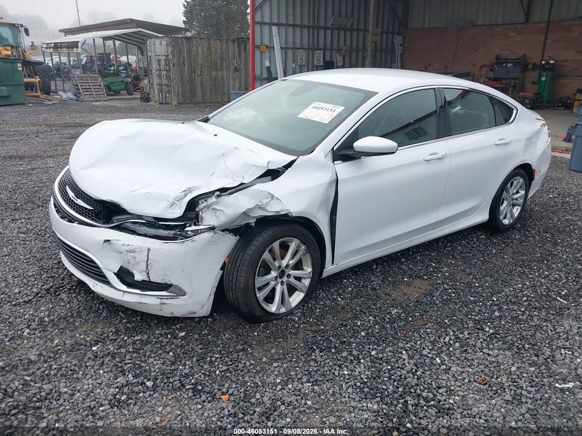 Vin: 1c3cccab3fn617205, lot: 46552672, chrysler 200 limited 20152
