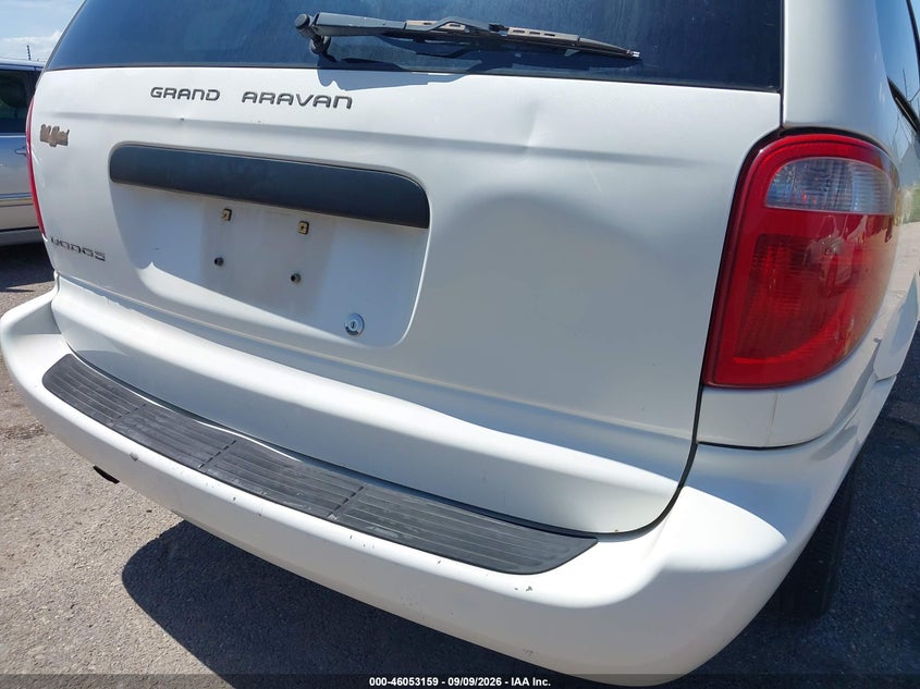 DODGE GRAND CARAVAN 2006 VIN 1D4GP24R76B624148