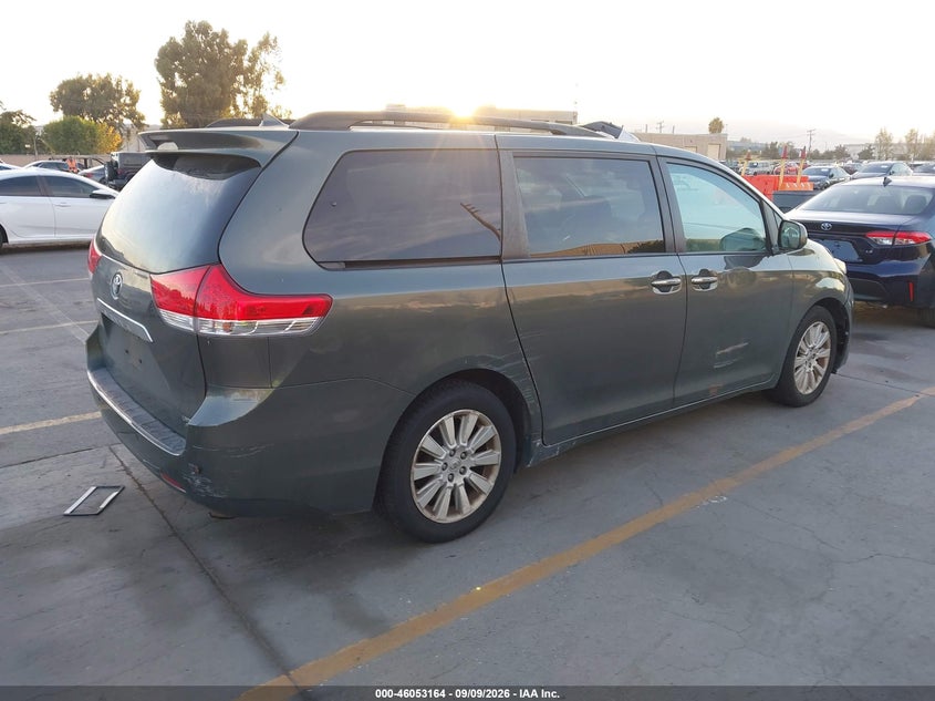 Vin: 5tddk3dc0cs035673, lot: 46552685, toyota sienna limited 7 passenger 20124