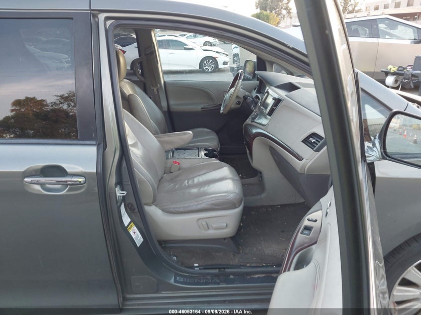 2012 TOYOTA SIENNA VAN 3.5L V-6 DOHC, VVT, REGULAR , 266HP