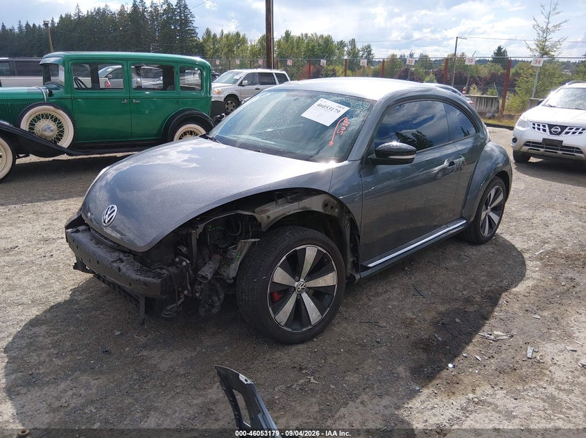 VOLKSWAGEN BEETLE 2012 VIN 3VWVA7AT5CM621642