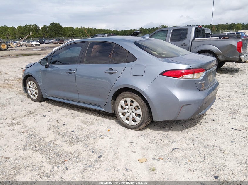 Vin: jtdepmaexmj125431, lot: 46552714, toyota corolla le 20213