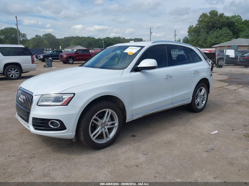 Vin: wa1cfafp3fa089534, lot: 46552725, audi q5 2.0t premium 20152