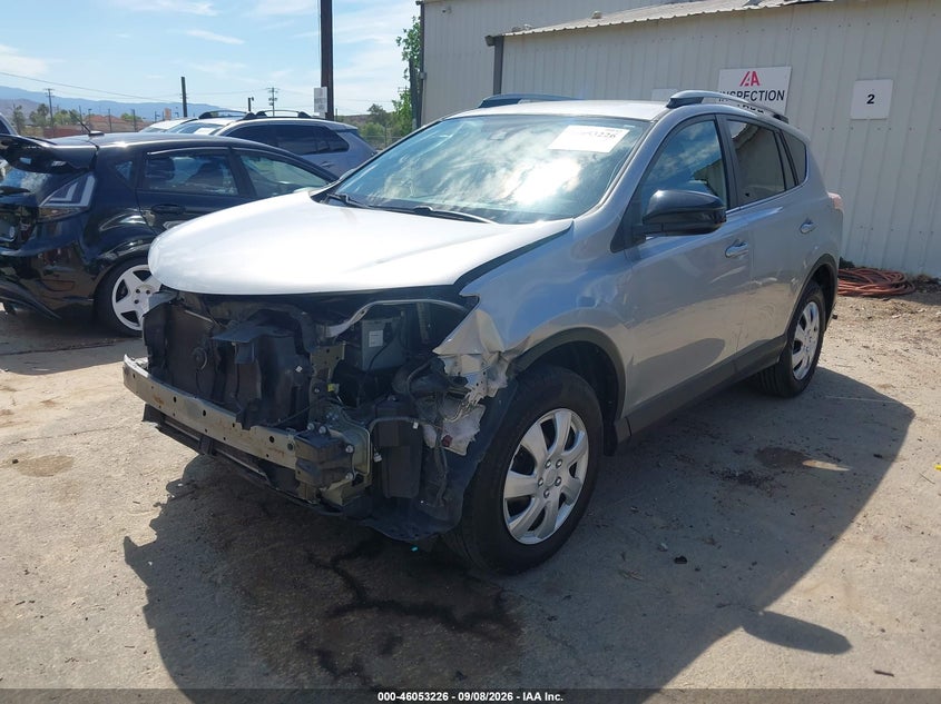 Vin: 2t3bfrev5hw637800, lot: 46552747, toyota rav4 le 20172