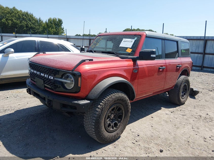 Vin: 1fmee5dp2plb84731, lot: 46552749, ford bronco wildtrak 20232