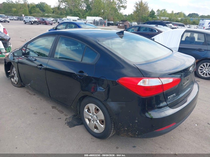 Vin: knafk4a66g5569881, lot: 46552751, kia forte lx 20163