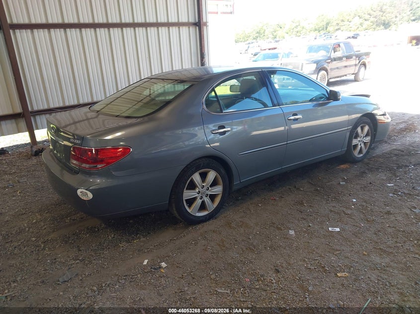 LEXUS ES 330 2005 VIN JTHBA30G755130046