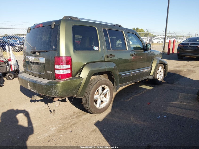 JEEP LIBERTY 2008 VIN 1J8GN58K08W233610