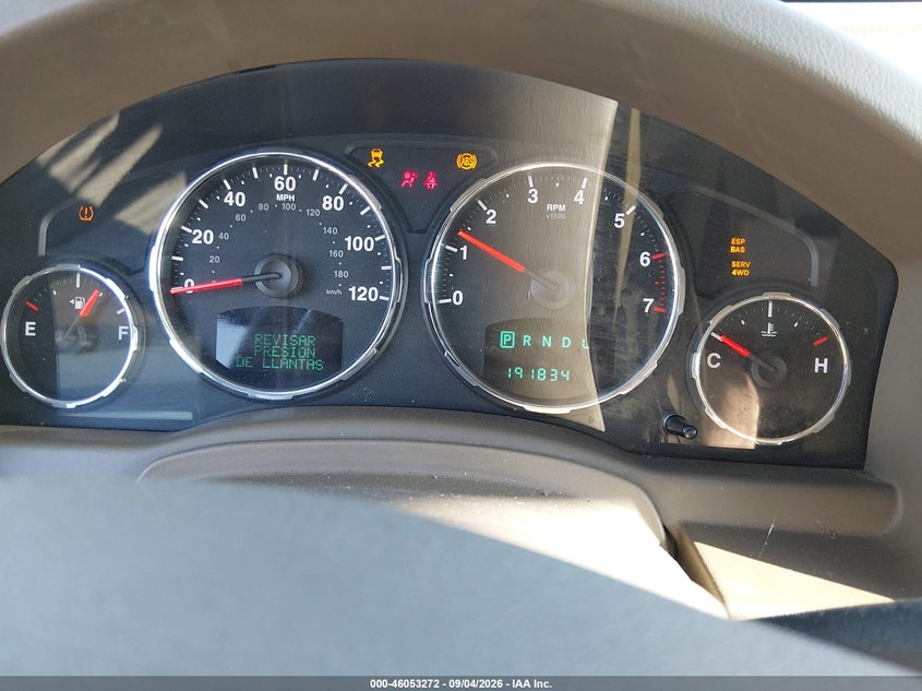 JEEP LIBERTY 2008 VIN 1J8GN58K08W233610