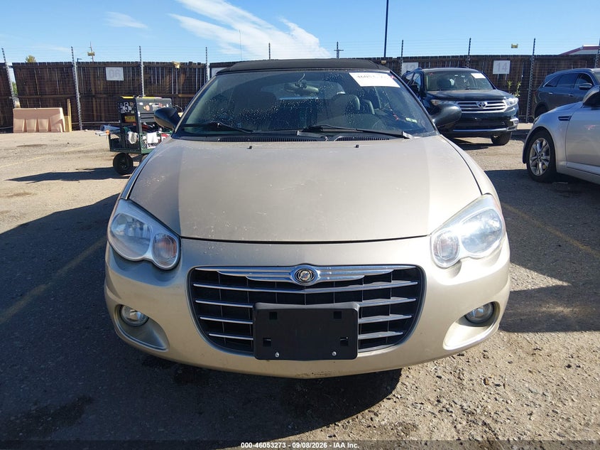 CHRYSLER SEBRING 2005 VIN 1C3EL55R15N707835