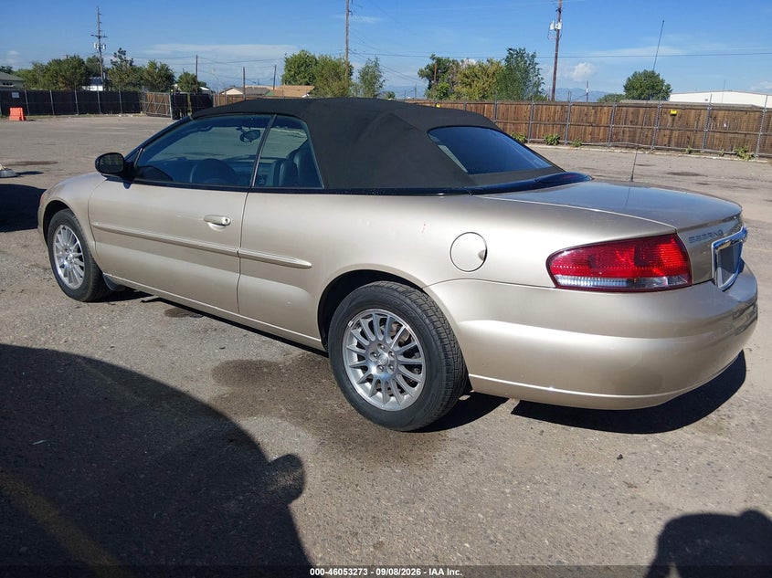 CHRYSLER SEBRING 2005 VIN 1C3EL55R15N707835