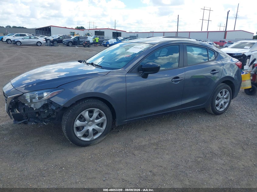 Vin: jm1bm1t73f1241081, lot: 46552810, mazda mazda3 i sv 20152