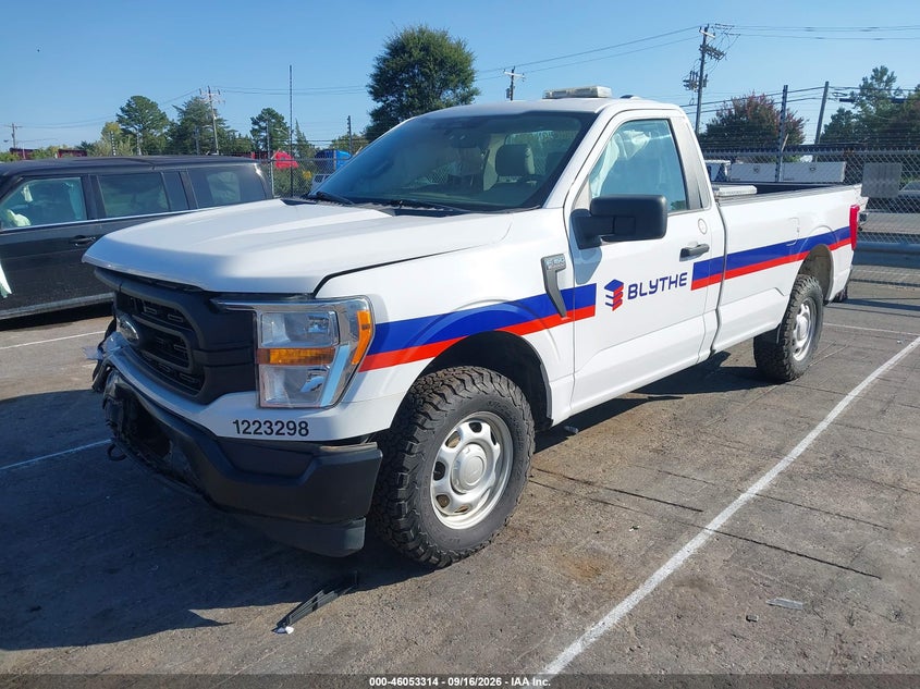 Vin: 1ftmf1eb0nkd52054, lot: 46552835, ford f-150 xl 20222