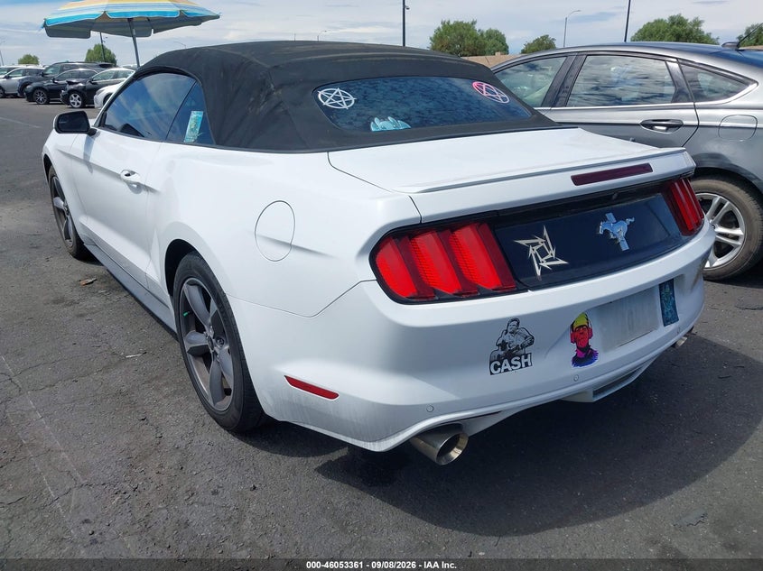 Vin: 1fatp8em4h5316993, lot: 46552882, ford mustang v6 20173