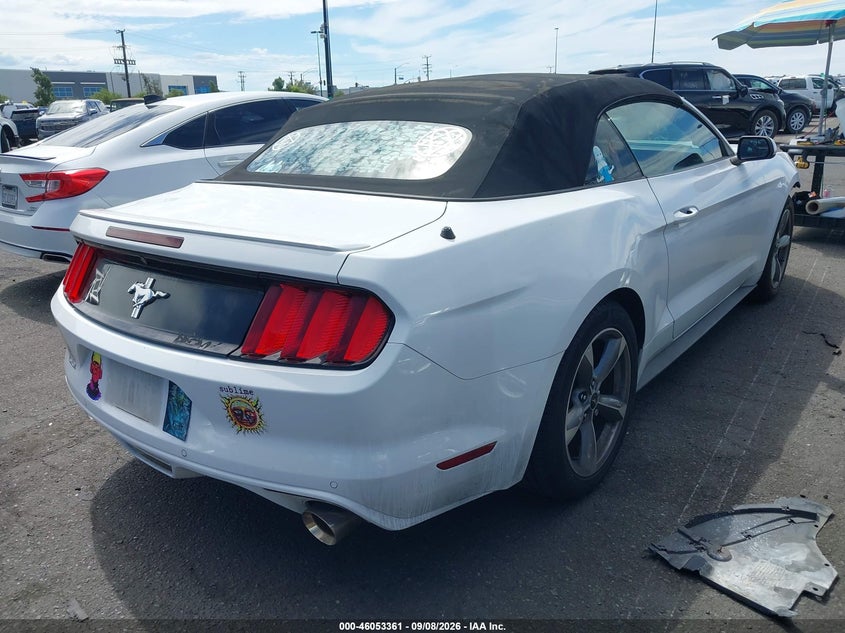 Vin: 1fatp8em4h5316993, lot: 46552882, ford mustang v6 20174
