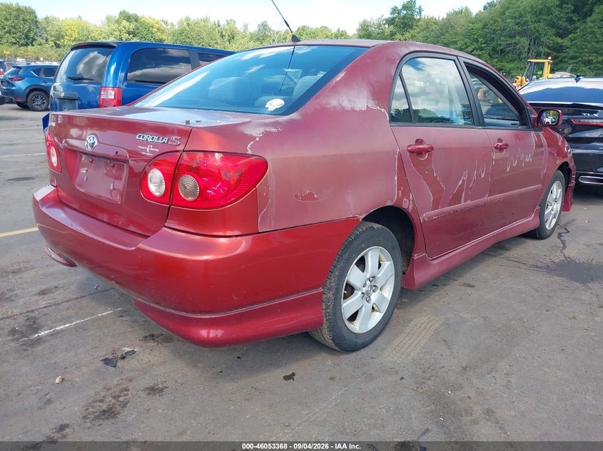 2008 TOYOTA COROLLA SEDAN 1.8L I-4 DOHC, VVT, REGULAR , 126HP
