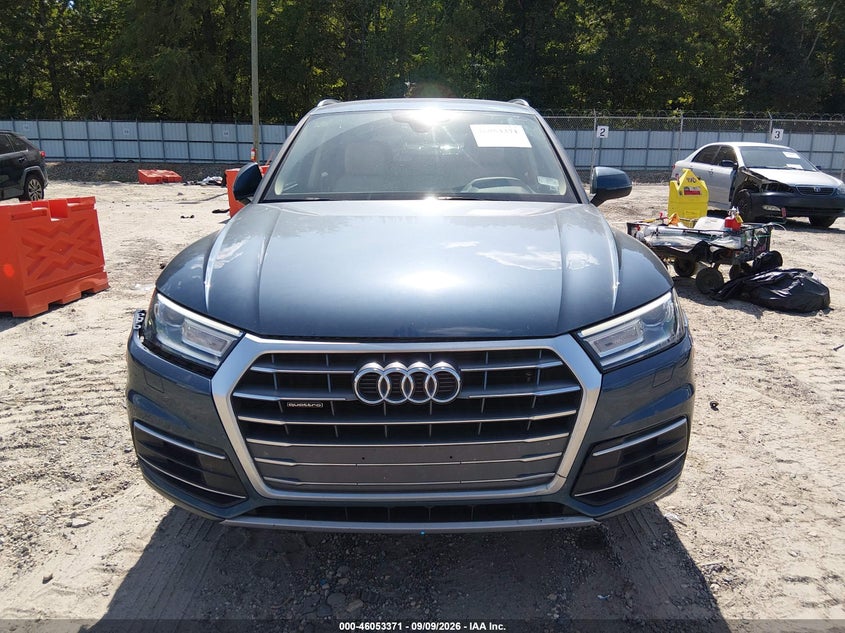 AUDI Q5 2018 VIN WA1ANAFY1J2100813