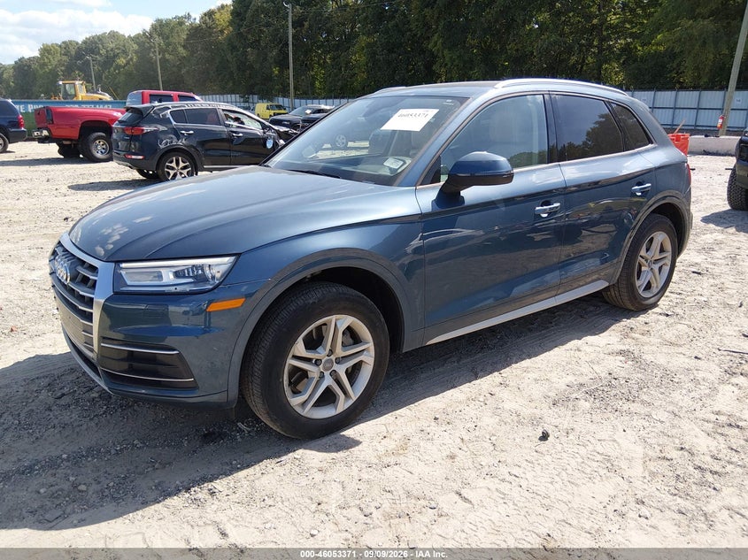 Vin: wa1anafy1j2100813, lot: 46552892, audi q5 2.0t premium/2.0t tech premium 20182