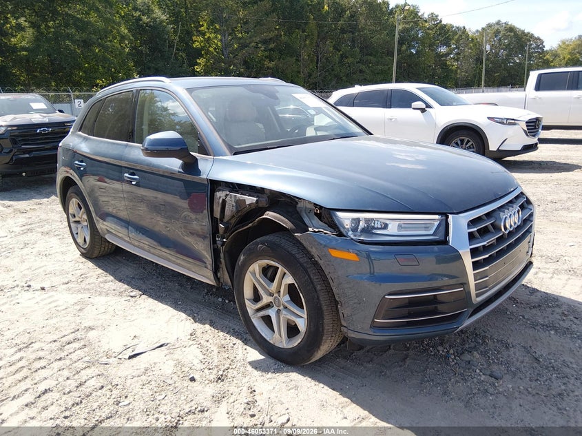 AUDI Q5 2018 VIN WA1ANAFY1J2100813