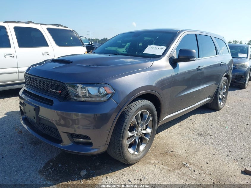 Vin: 1c4sdhct0kc675933, lot: 46552900, dodge durango r/t rwd 20192