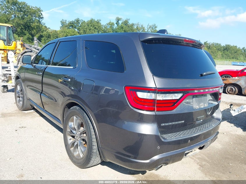 Vin: 1c4sdhct0kc675933, lot: 46552900, dodge durango r/t rwd 20193