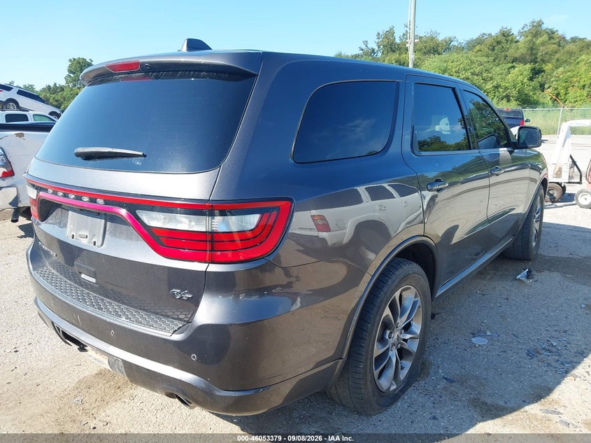 Vin: 1c4sdhct0kc675933, lot: 46552900, dodge durango r/t rwd 20194