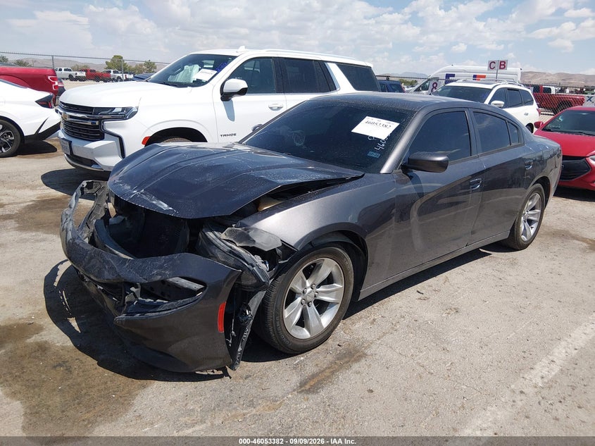 Vin: 2c3cdxhg6gh166500, lot: 46552903, dodge charger sxt 20162
