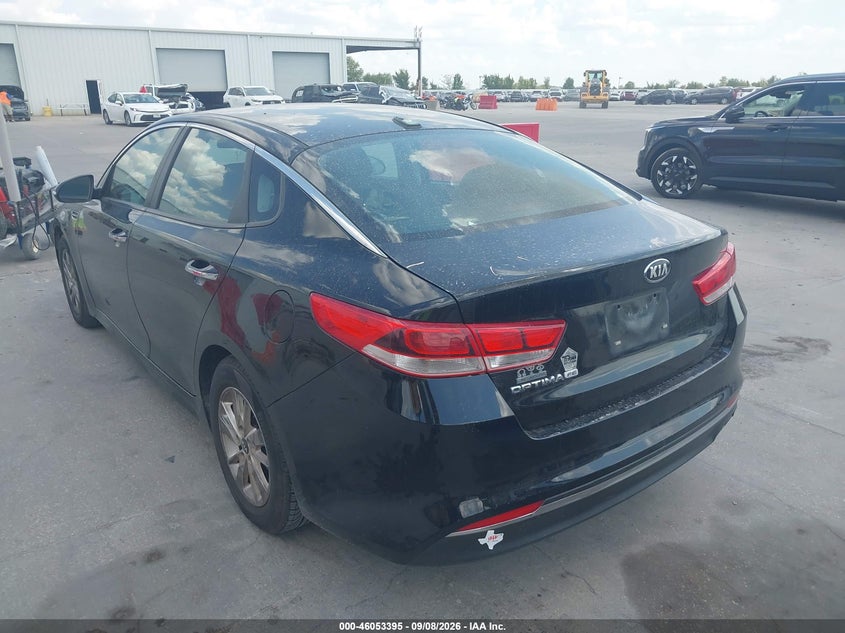 Vin: 5xxgt4l32gg106901, lot: 46552916, kia optima lx 20163