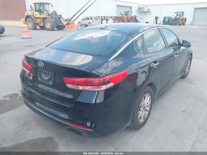 Vin: 5xxgt4l32gg106901, lot: 46552916, kia optima lx 20164