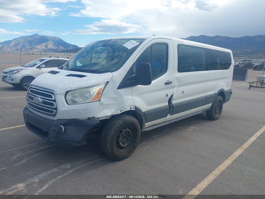 Vin: 1fbzx2zmxgka29304, lot: 46552938, ford transit-350 xlt 20162