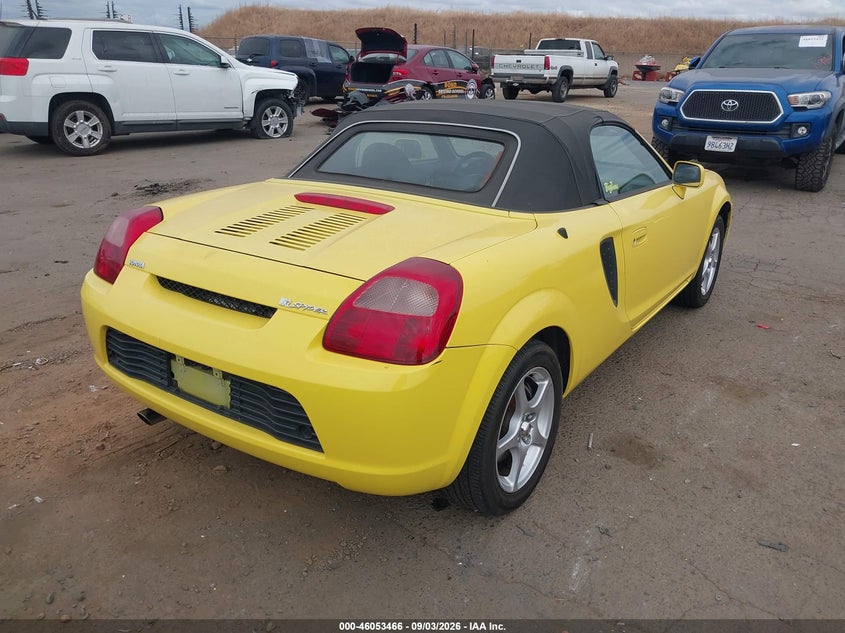 2001 TOYOTA MR2 SPYDER — zdjęcie 4
