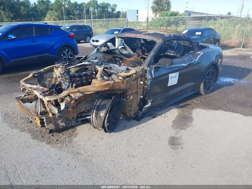 Vin: 1fatp8uh3j5119274, lot: 46553008, ford mustang ecoboost premium 20182