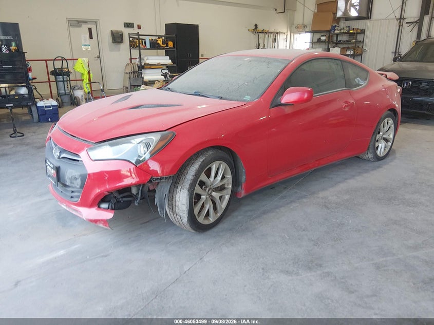 Vin: kmhht6kd4du098697, lot: 46553021, hyundai genesis 2.0t 20132