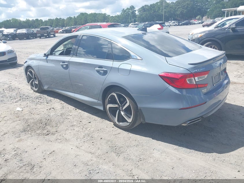 Vin: 1hgcv1f30na116999, lot: 46553052, honda accord sport 20223