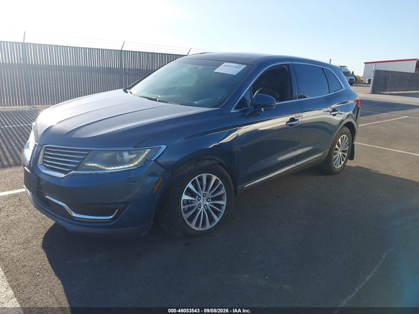 Vin: 2lmtj6knp2gbl7489, lot: 46553064, lincoln mkx awd 20162