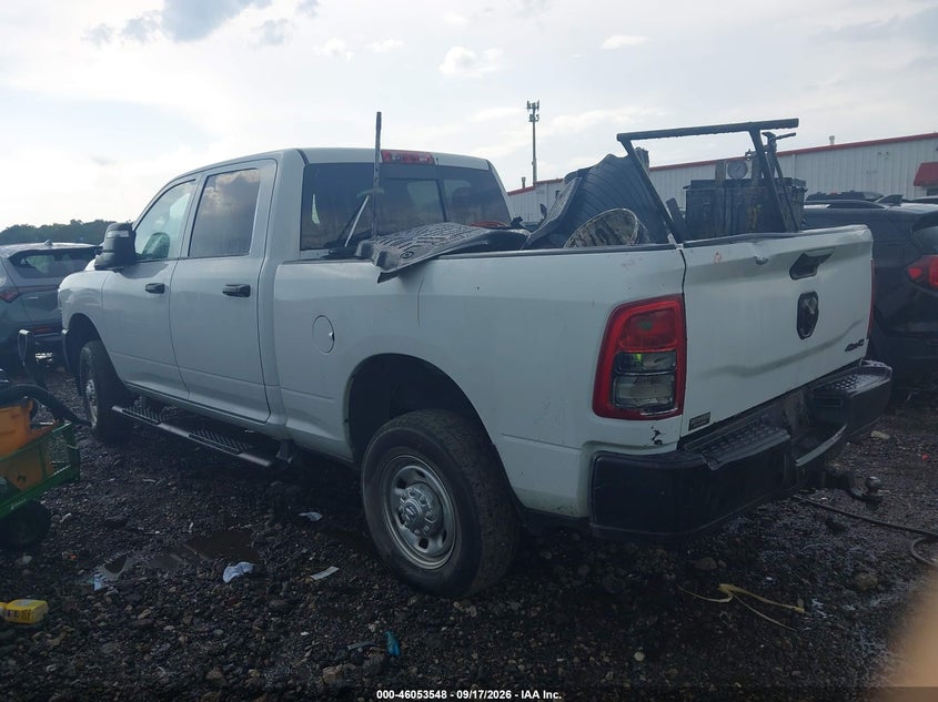 Vin: 3c6ur5cj8rg136109, lot: 46553069, ram 2500 tradesman  4x4 6'4 box 20243