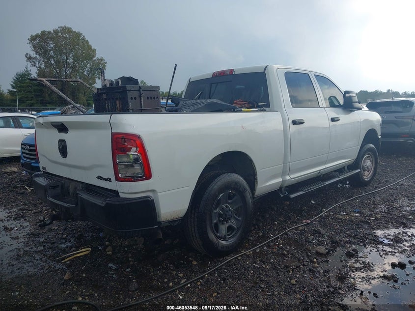 Vin: 3c6ur5cj8rg136109, lot: 46553069, ram 2500 tradesman  4x4 6'4 box 20244