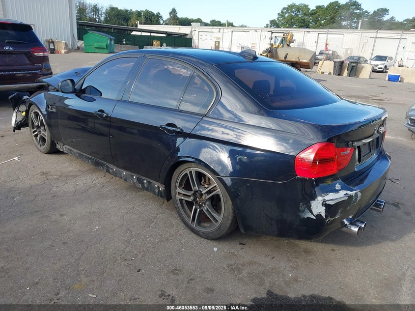 BMW M3 2008 VIN WBSVA93598E041071