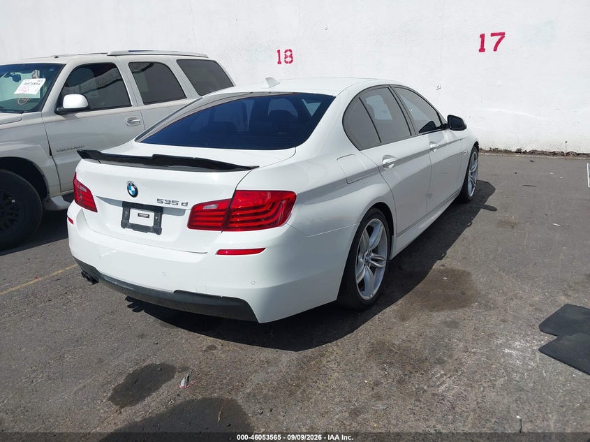 Vin: wbaxa5c50gg042084, lot: 46553086, bmw 535d 20164