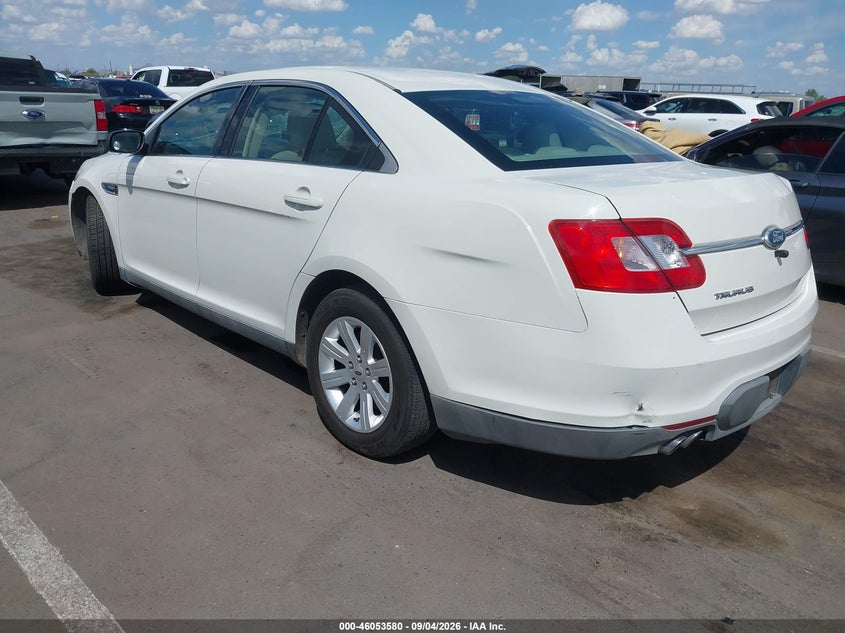 FORD TAURUS 2011 VIN 1FAHP2DW0BG157732