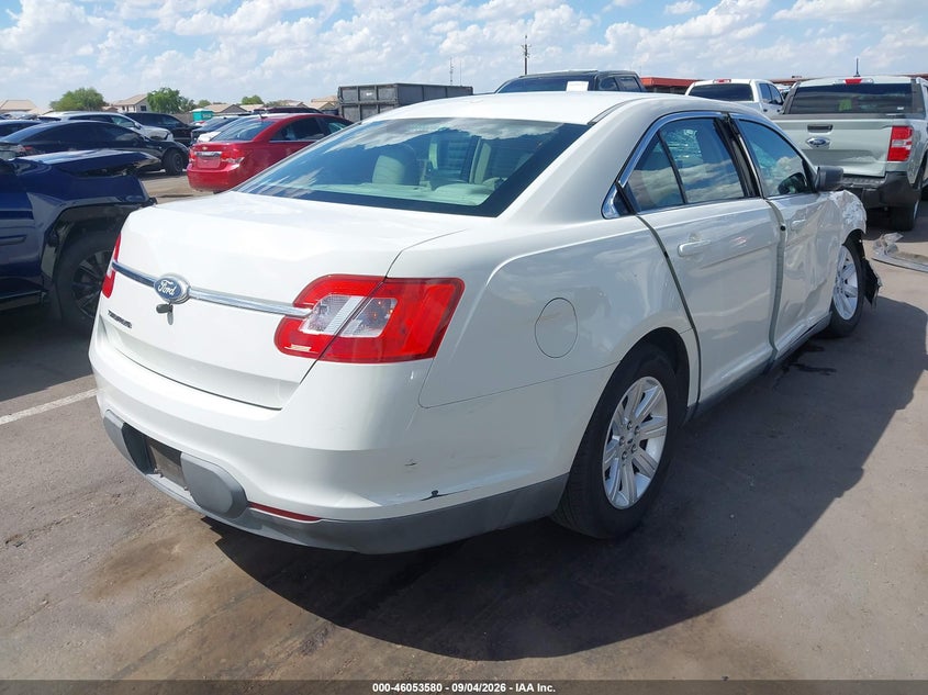 FORD TAURUS 2011 VIN 1FAHP2DW0BG157732