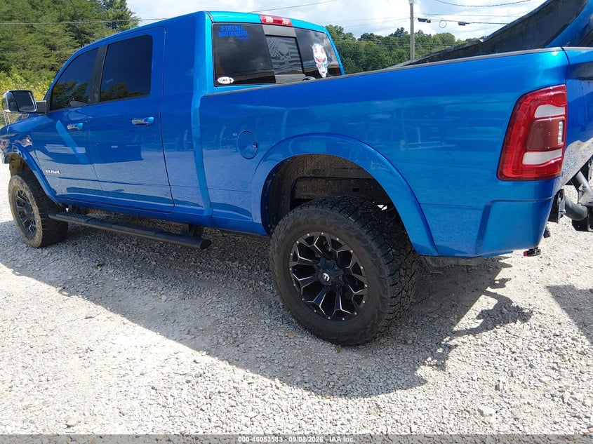 Vin: 3c6ur5nl6lg281929, lot: 46553104, ram 2500 laramie  4x4 6'4 box 20203