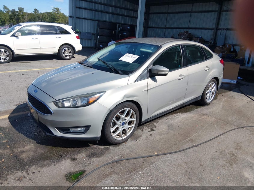 2015 Ford Focus, Удар спереду, IAAI, VIN 1FADP3F29FL319109 — фото 2