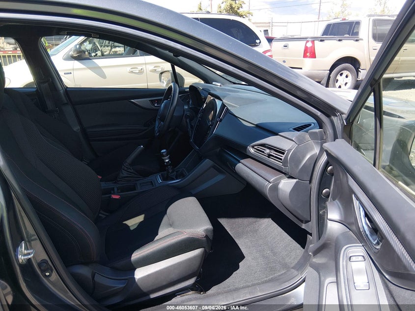 SUBARU WRX 2022 VIN JF1VBAF67N9025889