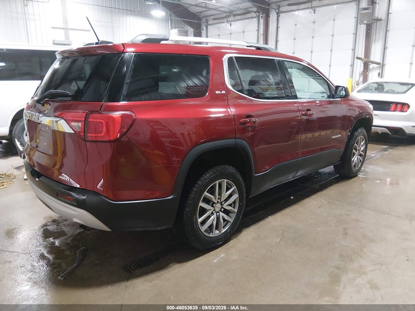 Vin: 1gkknsla8hz272771, lot: 46553160, gmc acadia sle-2 20174