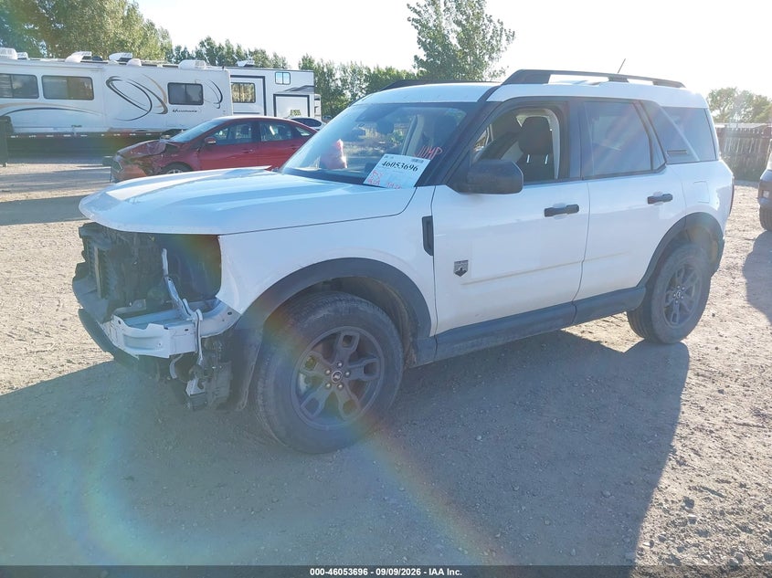 Vin: 3fmcr9b63rre37654, lot: 46553217, ford bronco sport big bend 20242