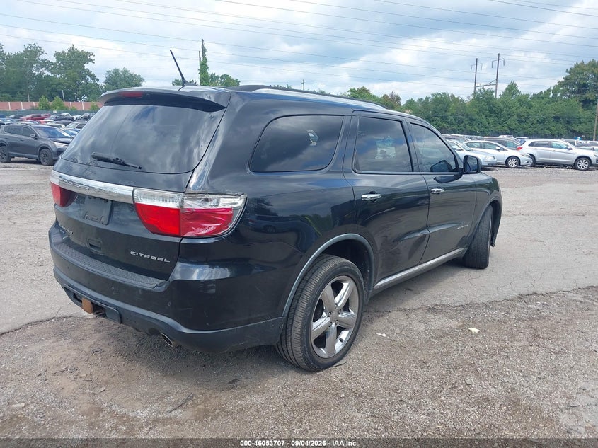 DODGE DURANGO 2011 VIN 1D4SE5GT2BC632736
