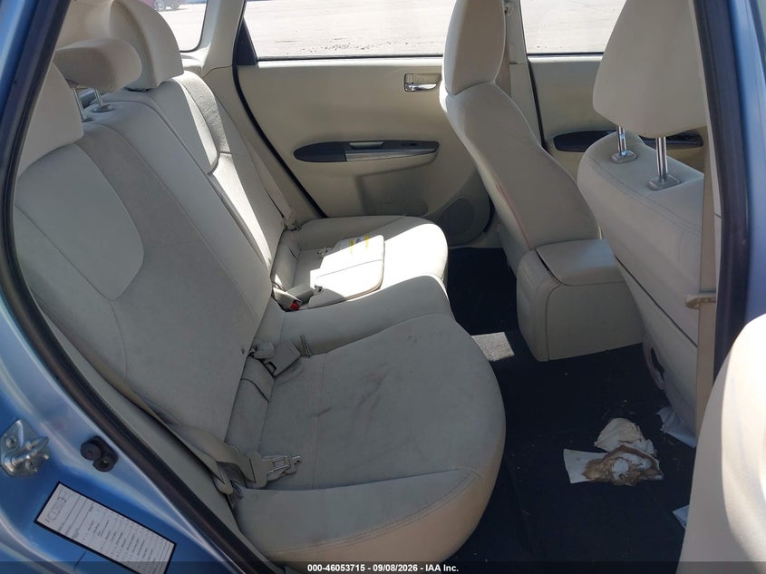 2011 SUBARU IMPREZA auction photo 8