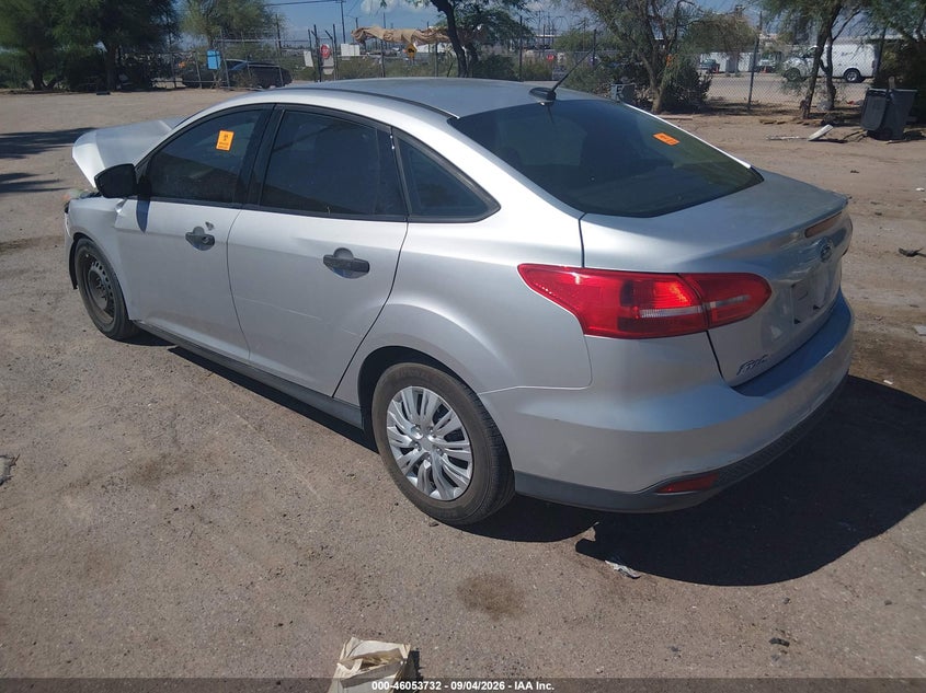 Vin: 1fadp3e20gl395921, lot: 46553253, ford focus s 20163